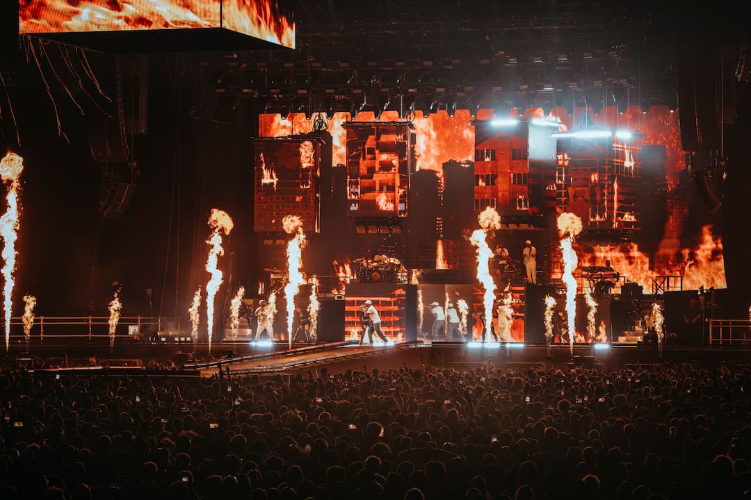 photo du concert de 50 cent à paris la défense arena