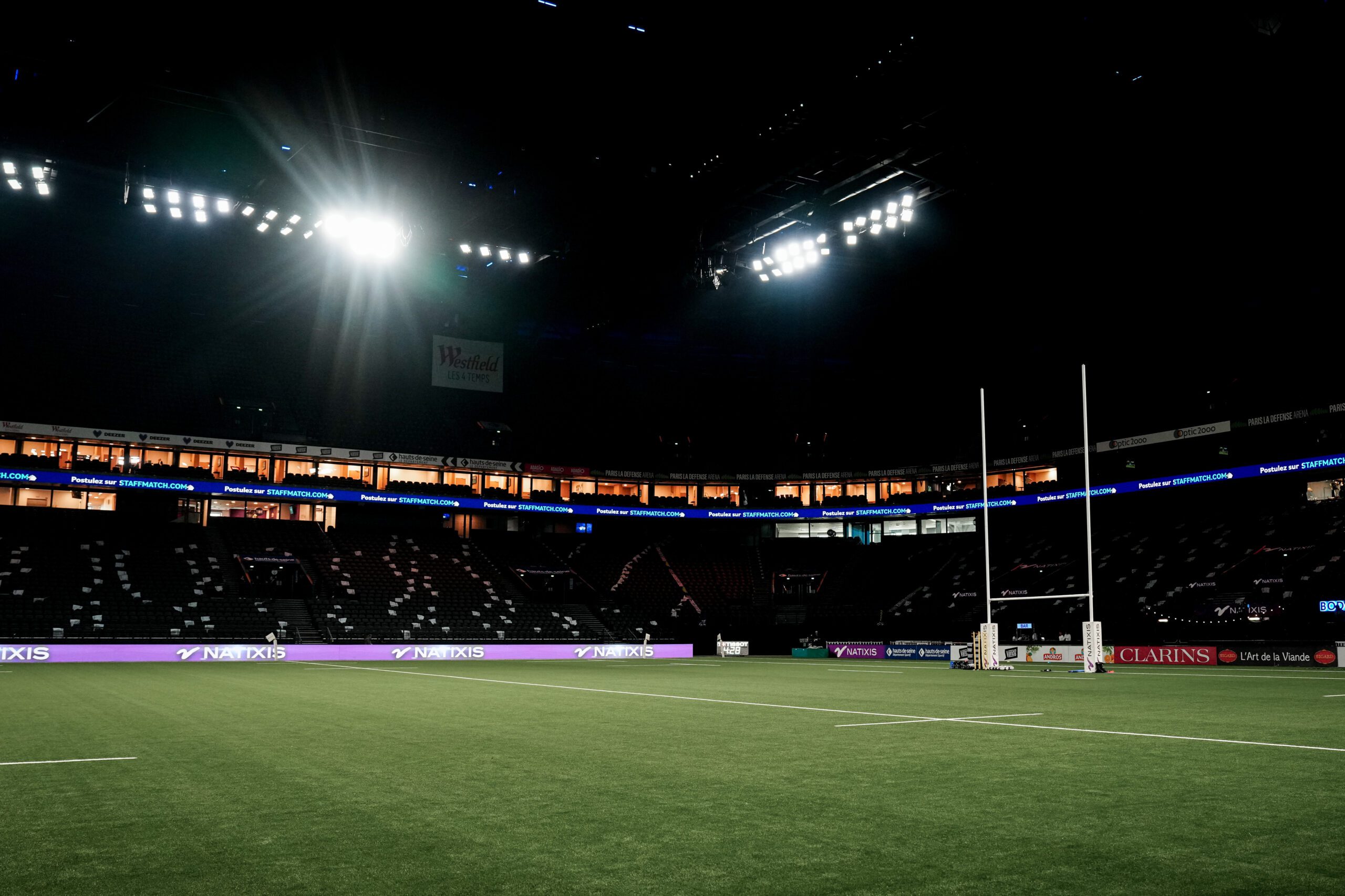 Photo de match du Racing 92 à Paris La Défense Arena