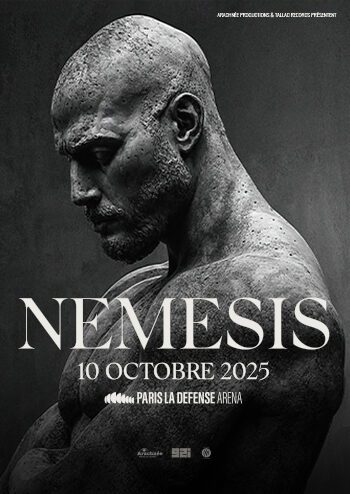 Affiche du concert de Booba le 10,11 et 12 octobre à Paris La Défense Arena