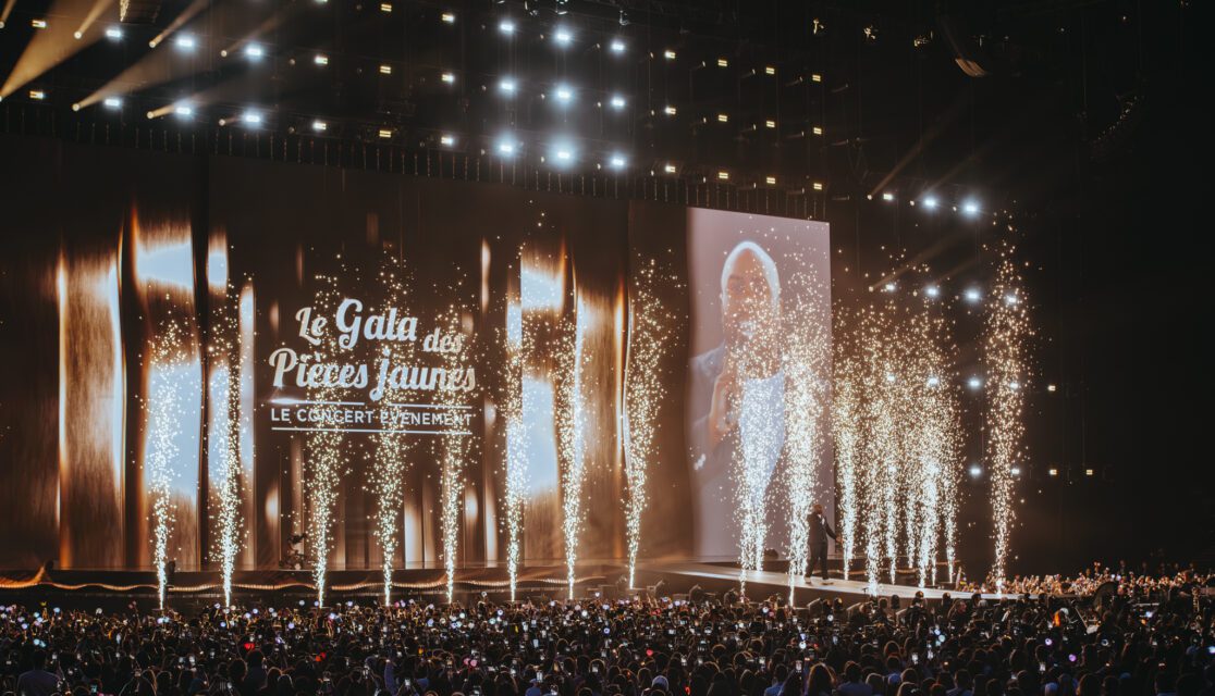 Photo de Teddy Riner au Gala des Pièces Jaunes 2025 à Paris La Défense Arena
