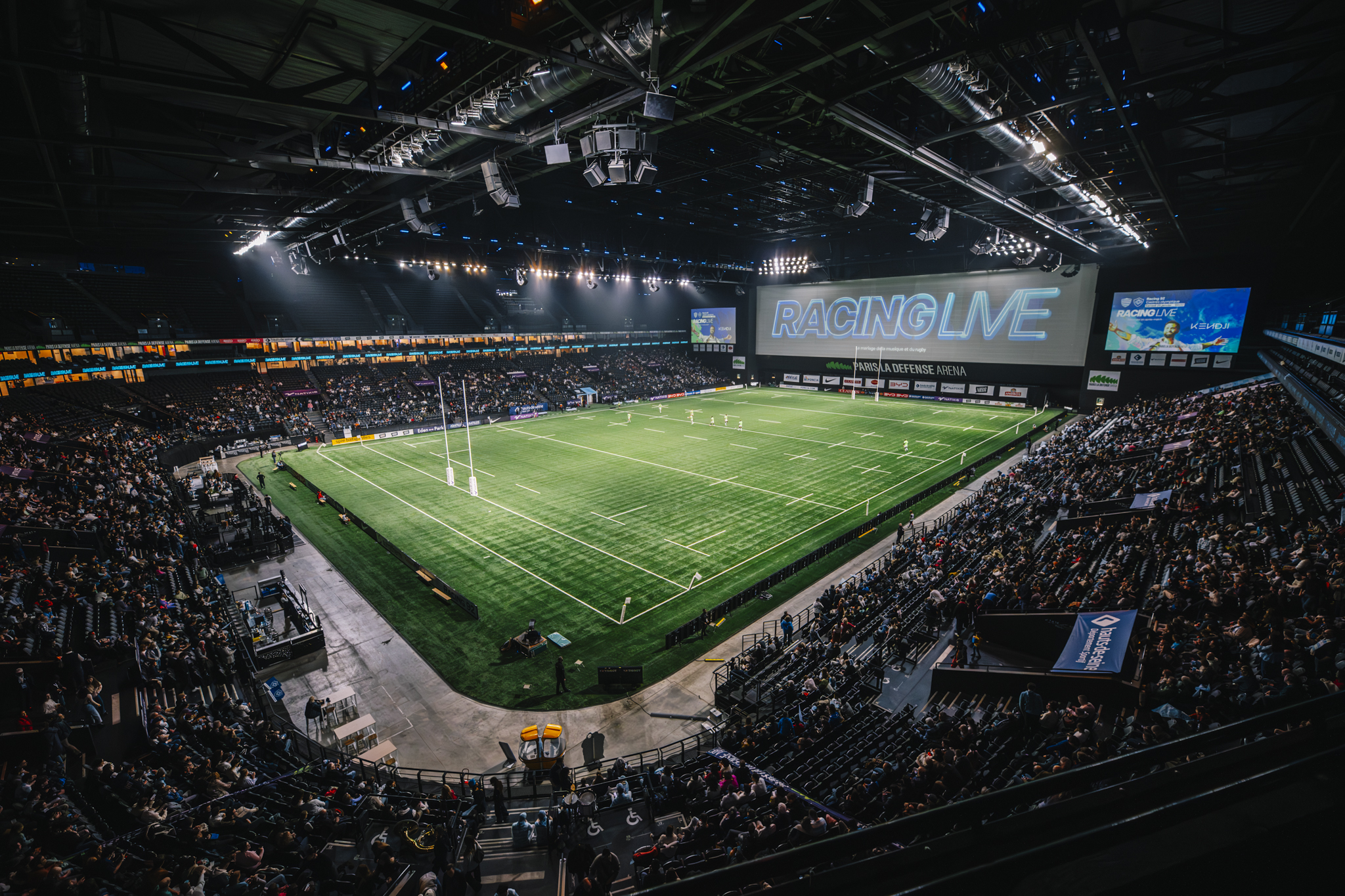 Photo du Racing Live avec Kendji Girac