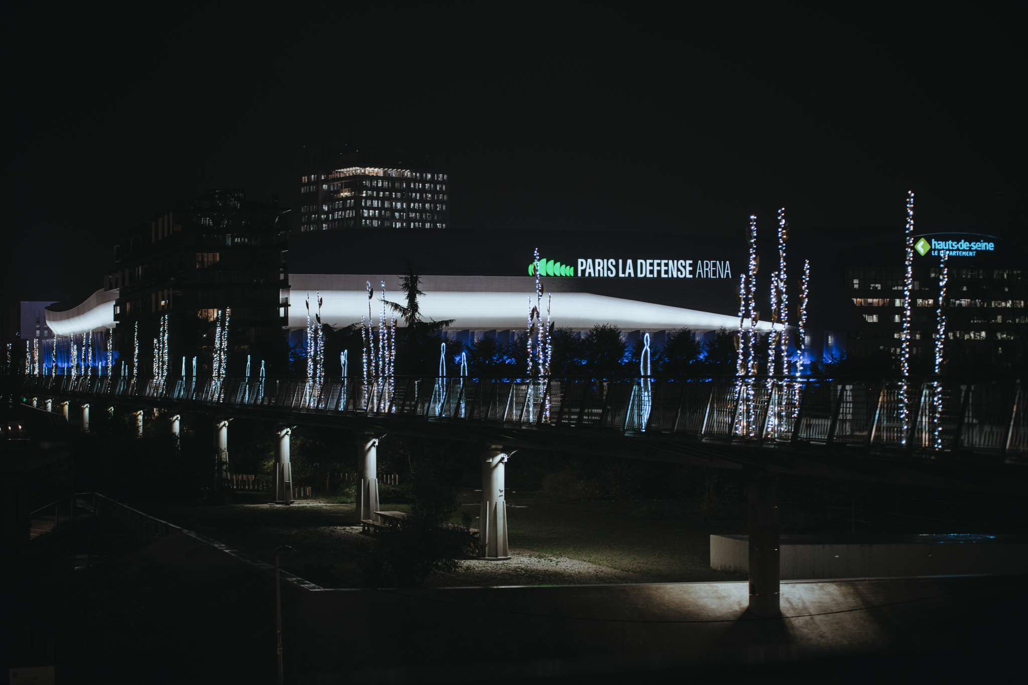 Photo de l'Arena de nuit