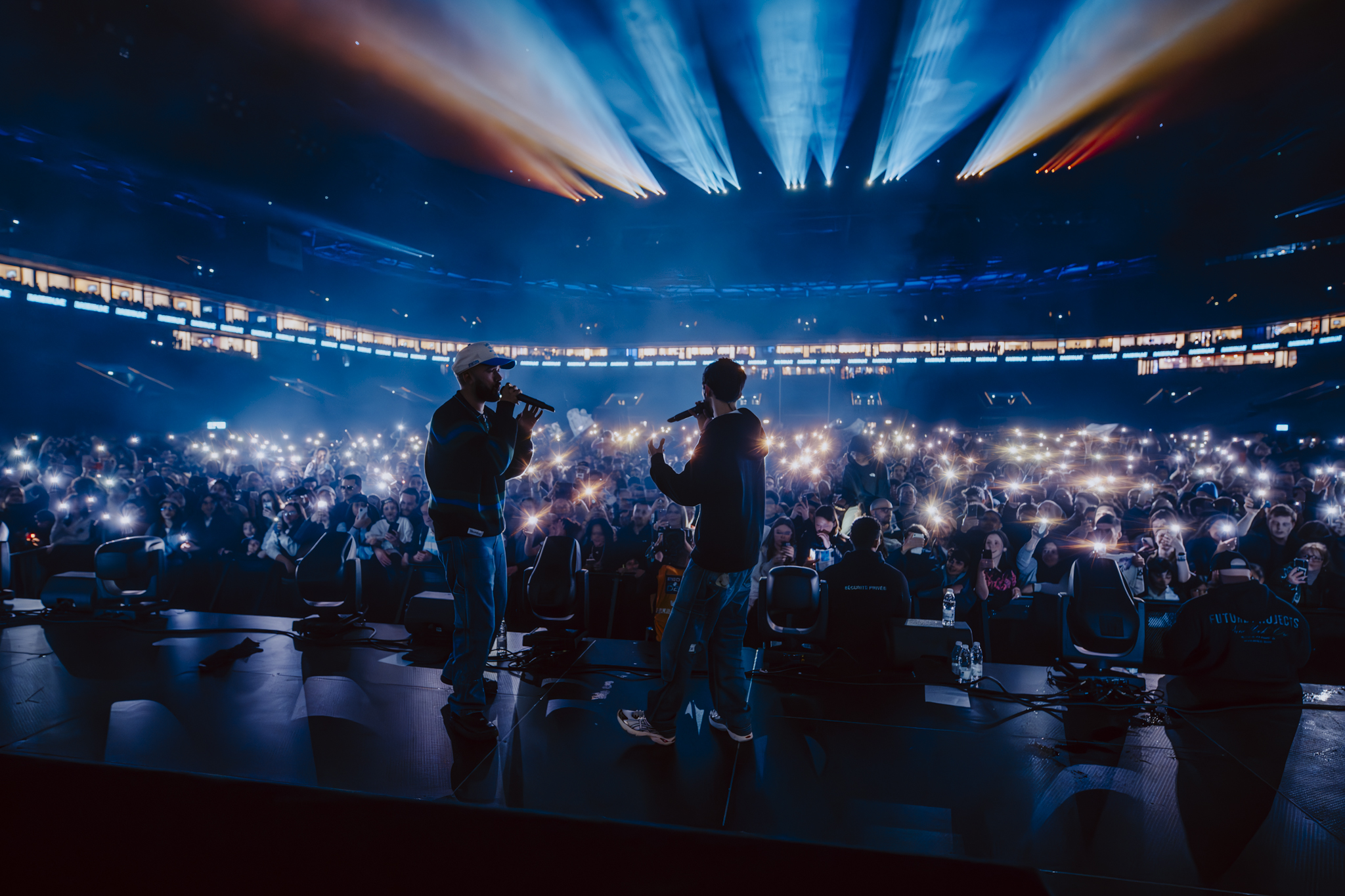 Photo du Racing Live avec Bigflo & Oli