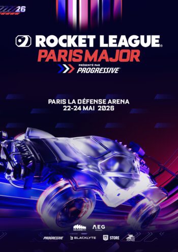 Rocket League Paris Major à Paris La Défense Arena du 22 au 24 mai 2026