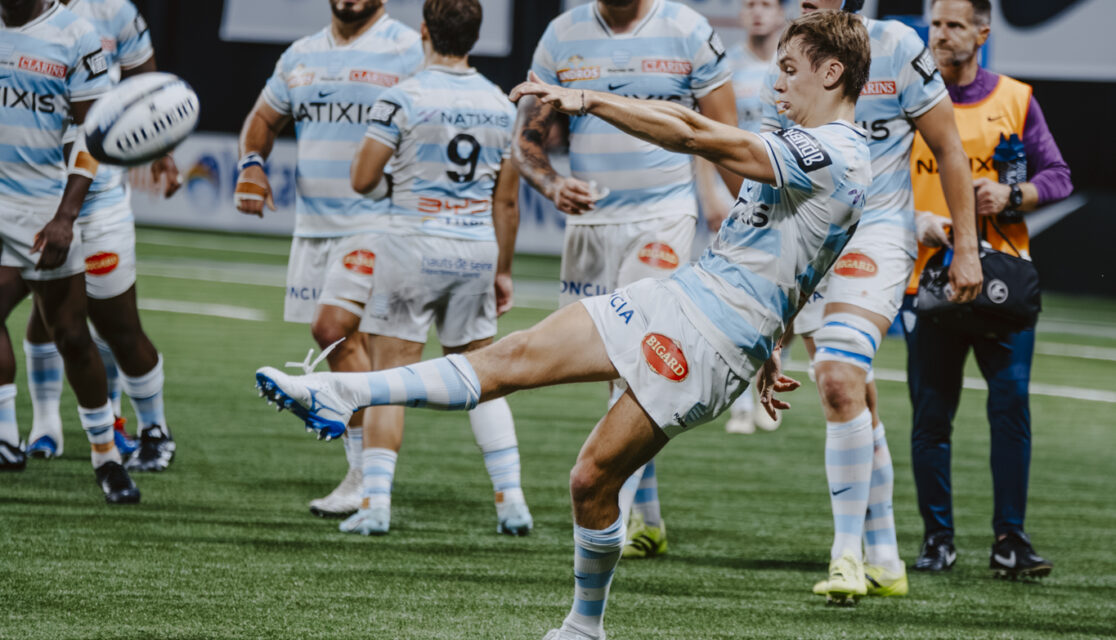 Joueurs du Racing 92 lors du match Racing 92 vs UBB le 14 septembre 2025
