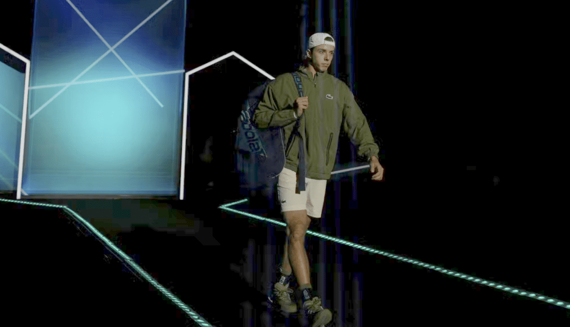 Arthur Cazaux au Rolex Paris Masters 2025 à Paris a Défense Arena