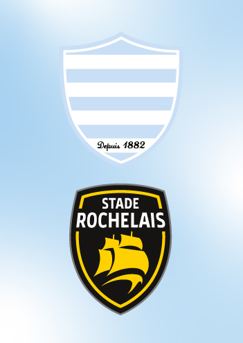 Logos Racing 92 - Stade Rochelais