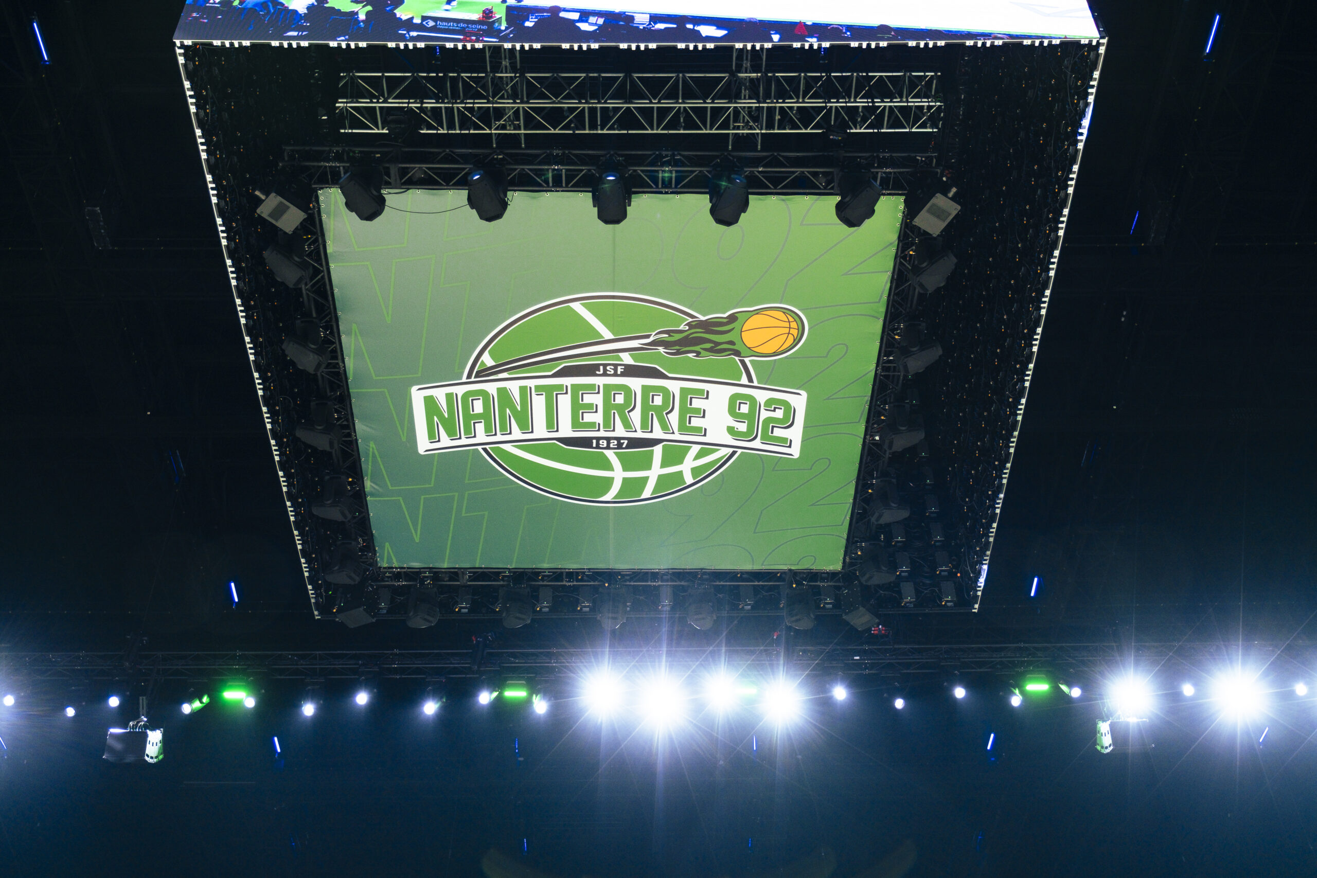 Match Nanterre 92 vs AS Monaco à Paris La Défense Arena