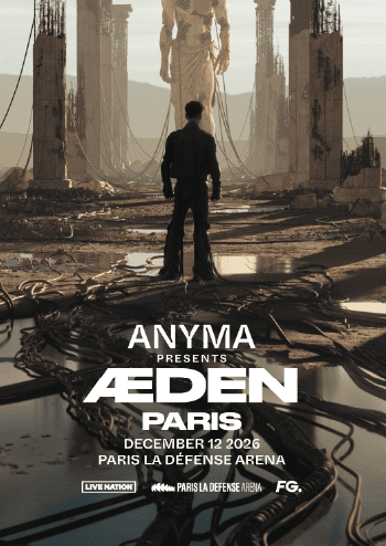 Affiche Anyma le 12 décembre 2026 à Paris La Défense Arena