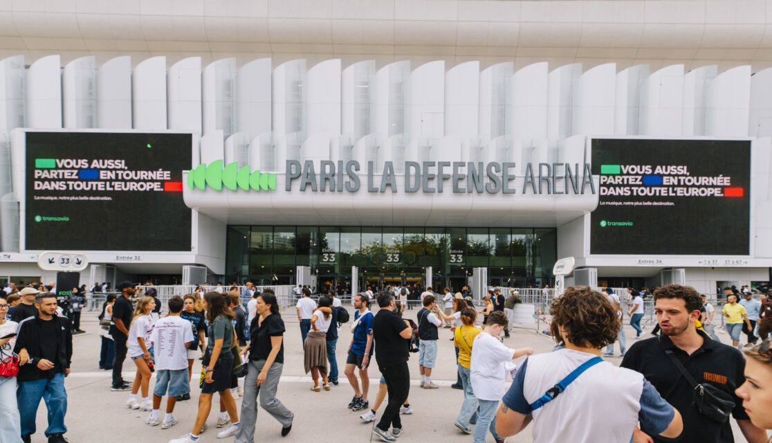 Transavia sur les écrans de Paris La Défense Arena