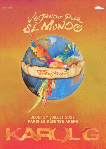 Affiche concert Karol G le 1er juillet 2027 à Paris La Défense Arena