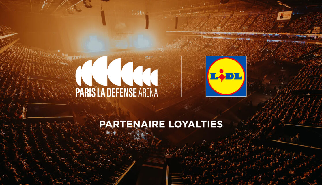 Annonce partenariat Paris La Défense Arena et Lidl