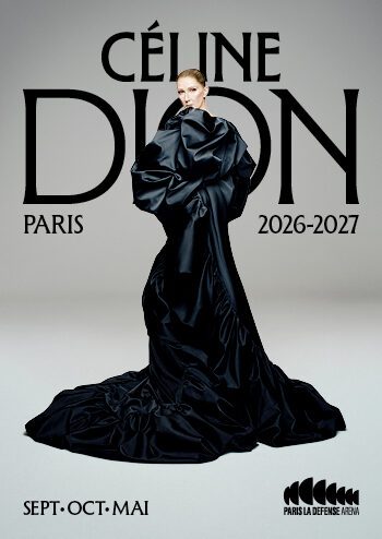 Affiche des concerts de Céline Dion en 2026 et 2027